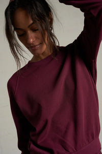 dark burgundy