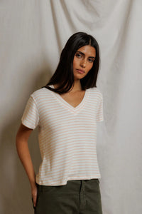 clementine stripe