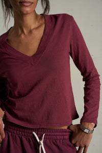dark burgundy