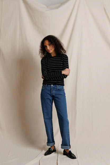 lisa long sleeve stripe