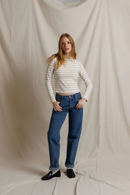 lisa long sleeve stripe