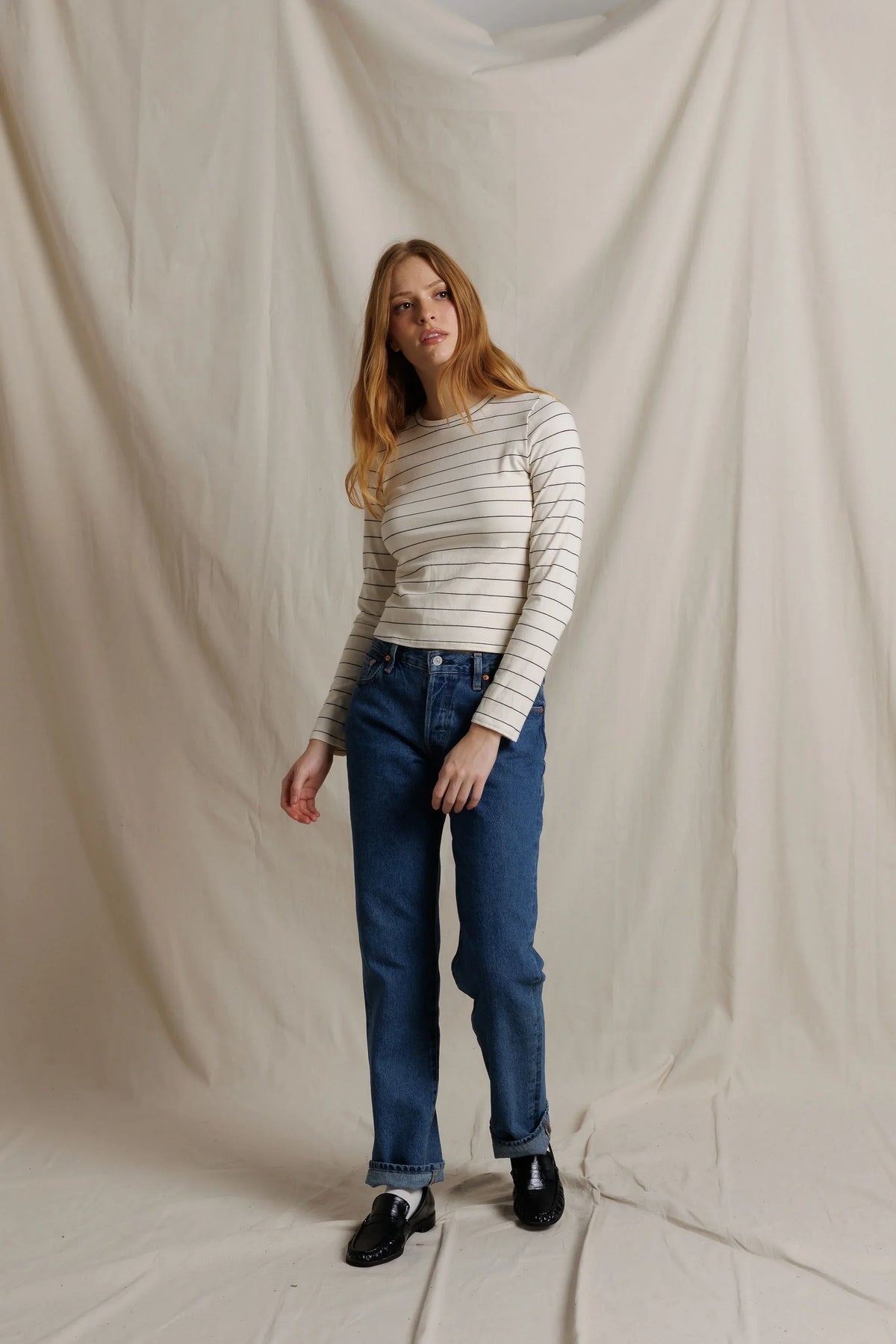lisa long sleeve stripe