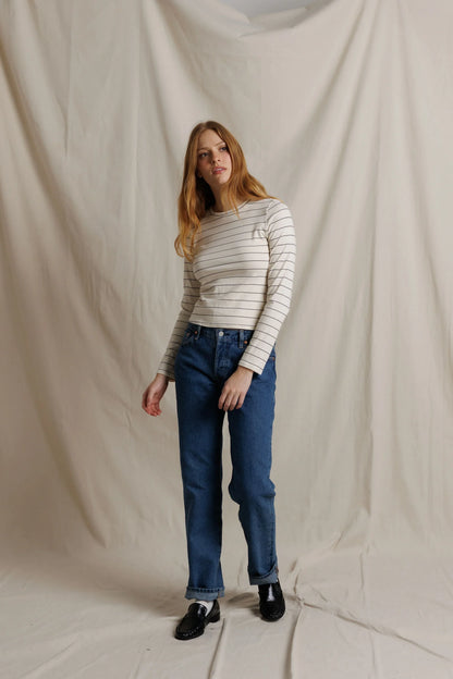 lisa long sleeve stripe