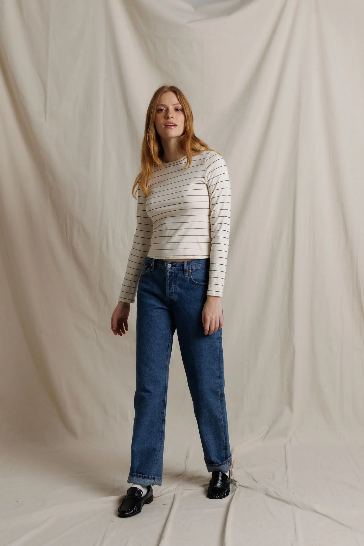 lisa long sleeve stripe