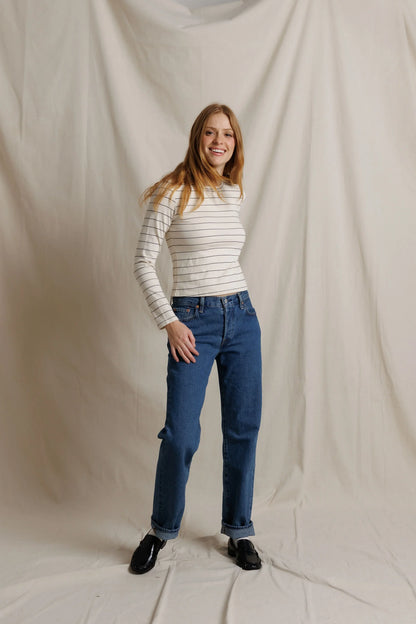 lisa long sleeve stripe