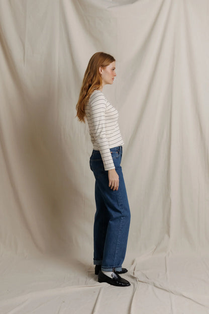 lisa long sleeve stripe