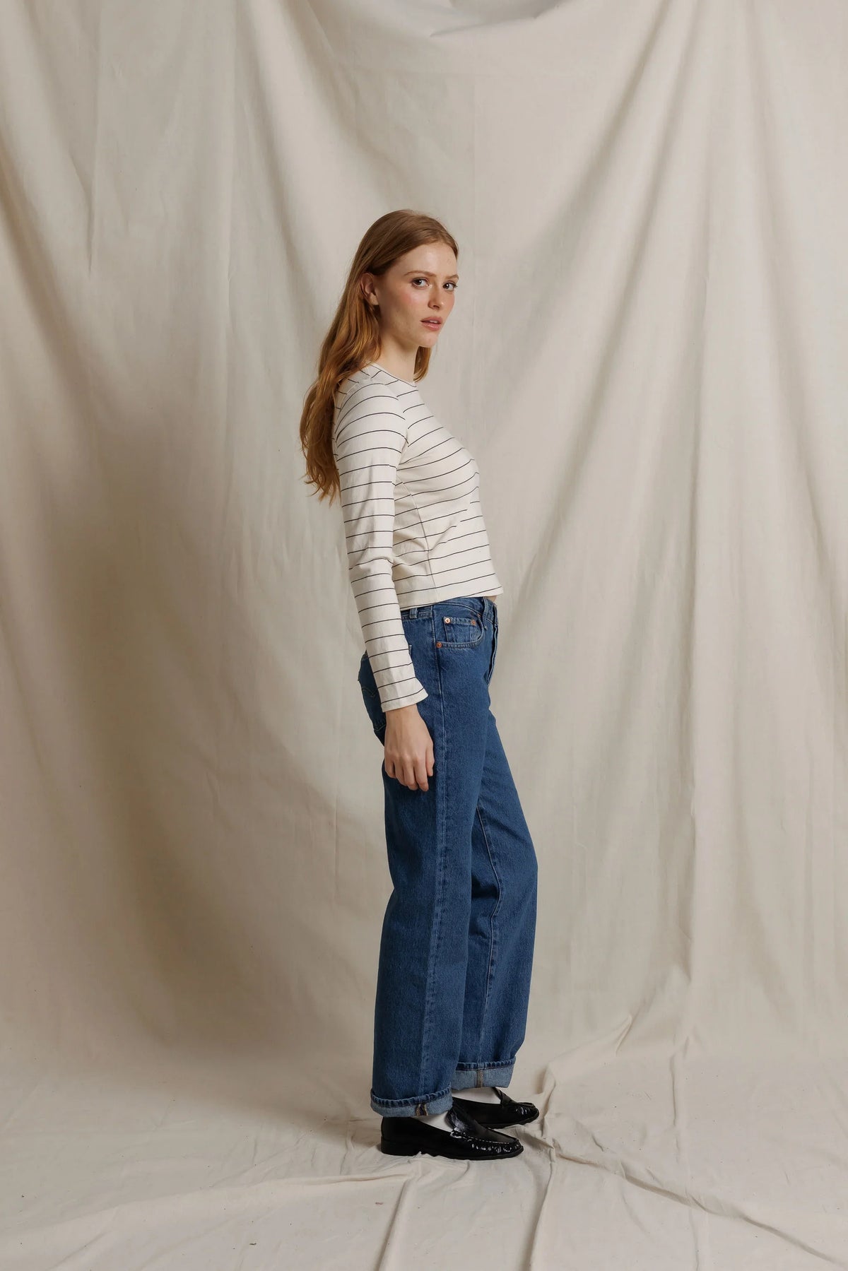 lisa long sleeve stripe