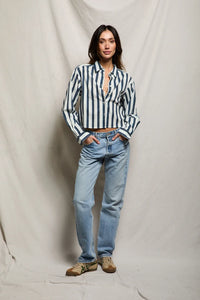 navy cobalt stripe