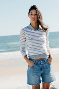 driftwood white stripe